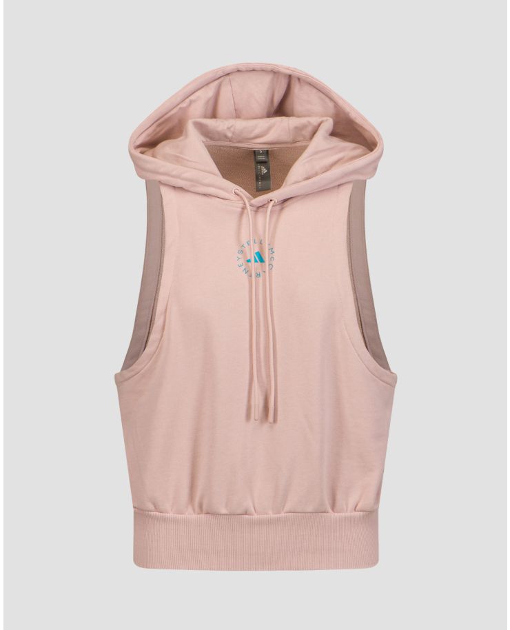 Różowa bluza bez rękawów damska Adidas by Stella McCartney ASMC