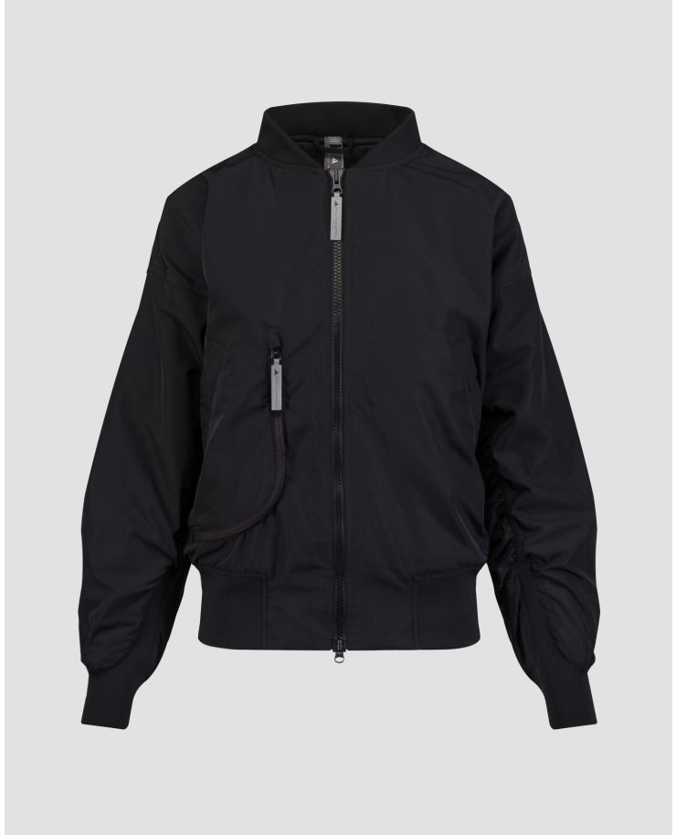 Veste bomber noire pour femmes Adidas by Stella McCartney Sw