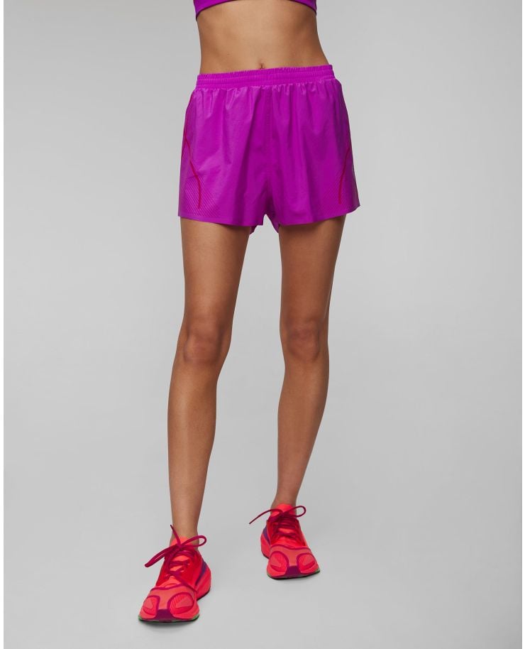 Women's purple Adidas by Stella McCartney ASMC Truepace shorts
