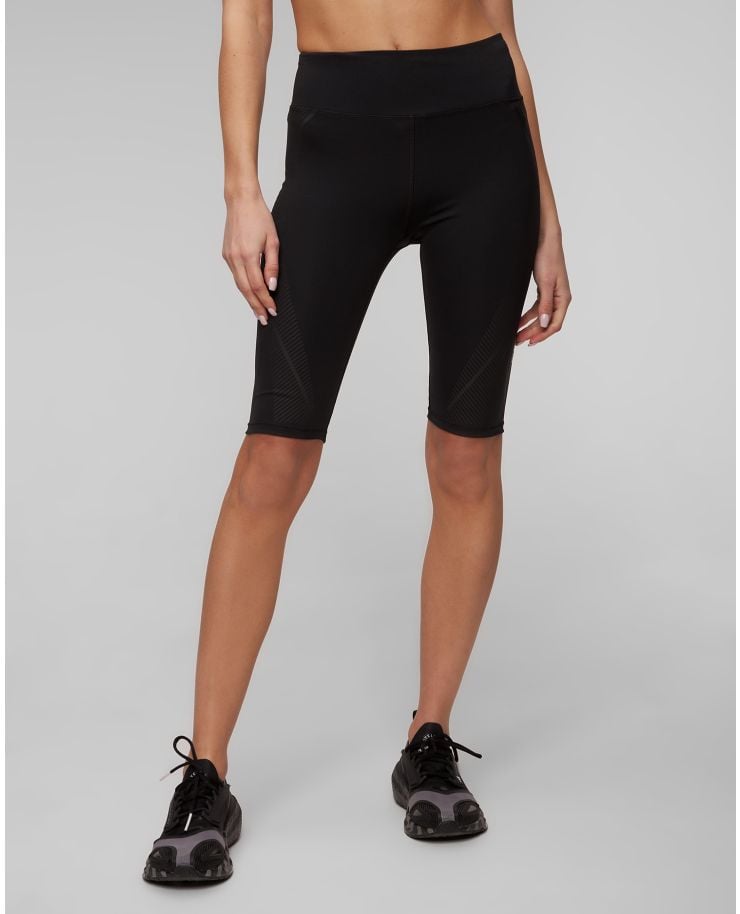 Leggings noirs pour femmes Adidas by Stella McCartney ASMC Truepace Biker 