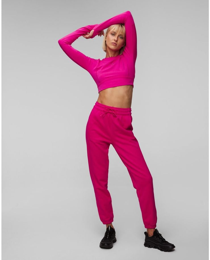 Adidas by Stella McCartney ASMC Tst Crop Damen-Top in Pink