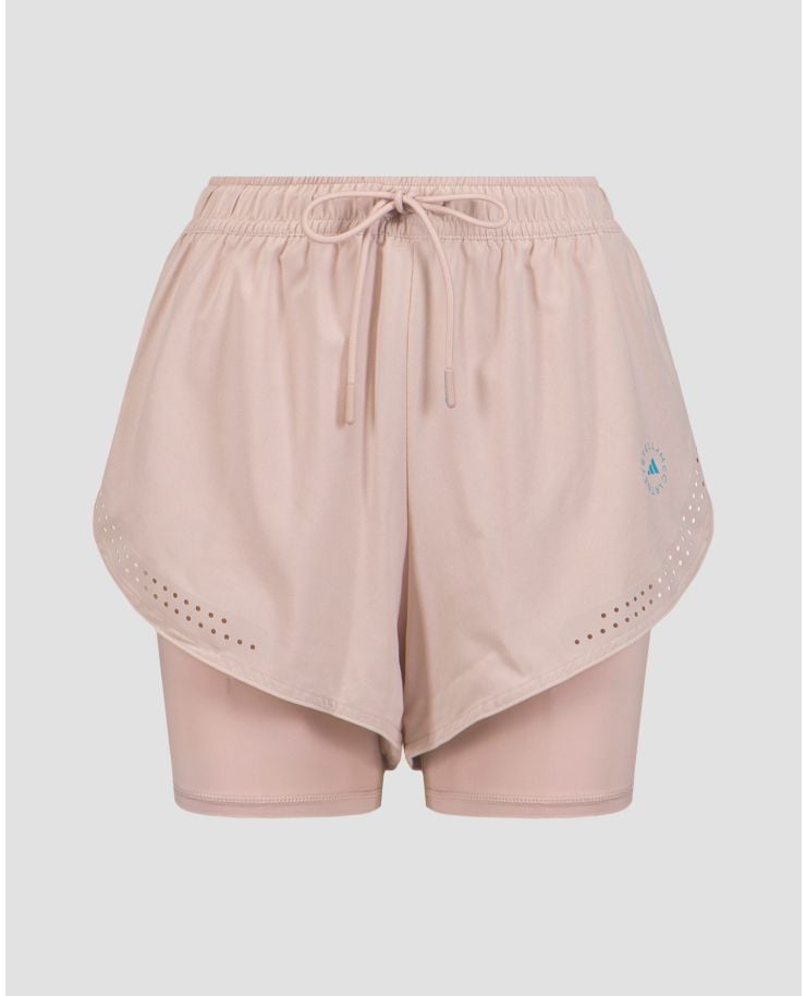 Shorts rosa 2 in 1 da donna Adidas by Stella McCartney ASMC Tpr