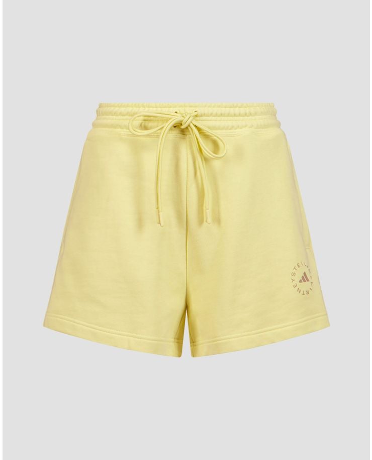 Żółte szorty damskie Adidas by Stella McCartney ASMC