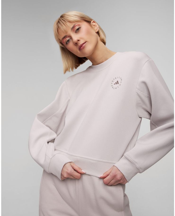 Sweat-shirt gris pour femmes Adidas by Stella McCartney ASMC