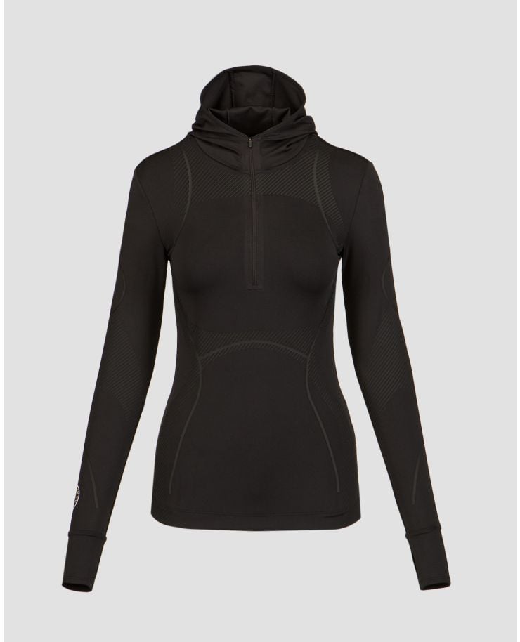 Sweat-shirt noir pour femmes Adidas by Stella McCartney ASMC Truepace