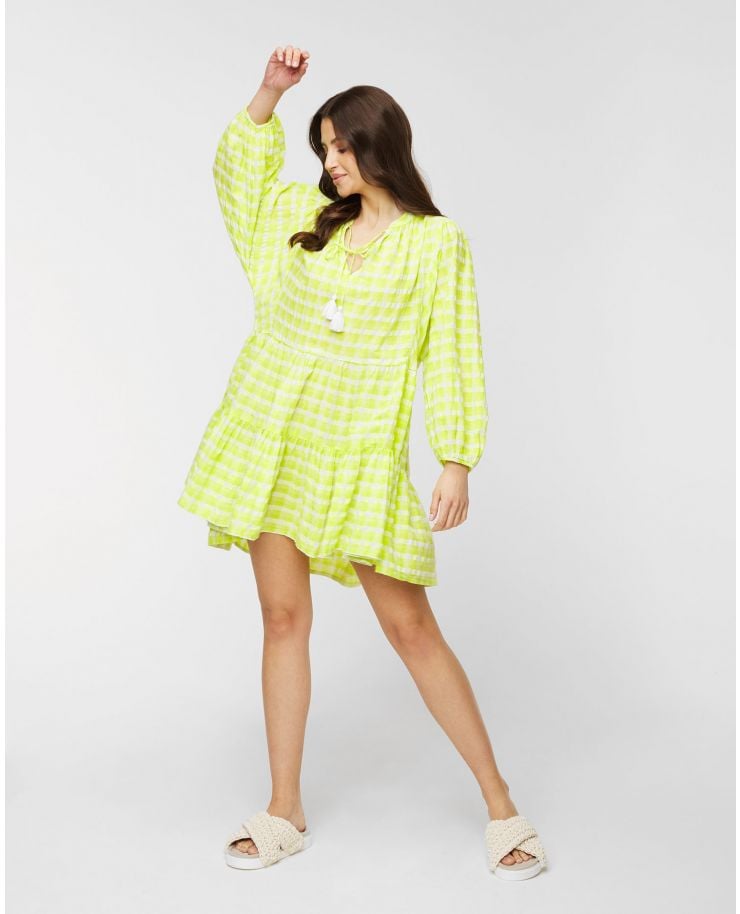 Abito SEAFOLLY GINGHAM TIER DRESS