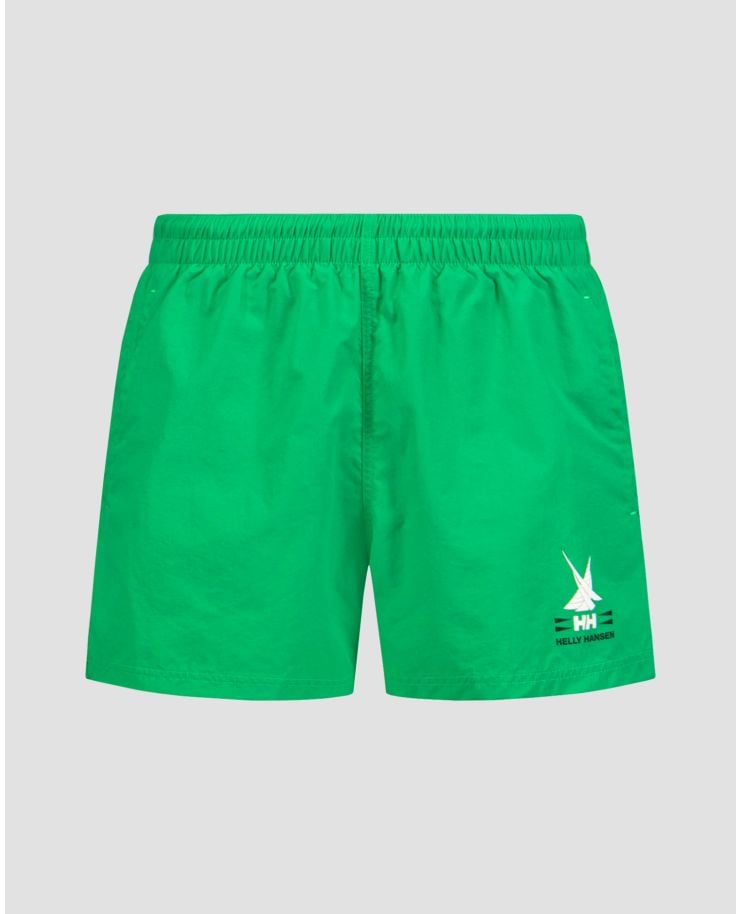 Zelené koupací šortky Helly Hansen Cascais Trunk