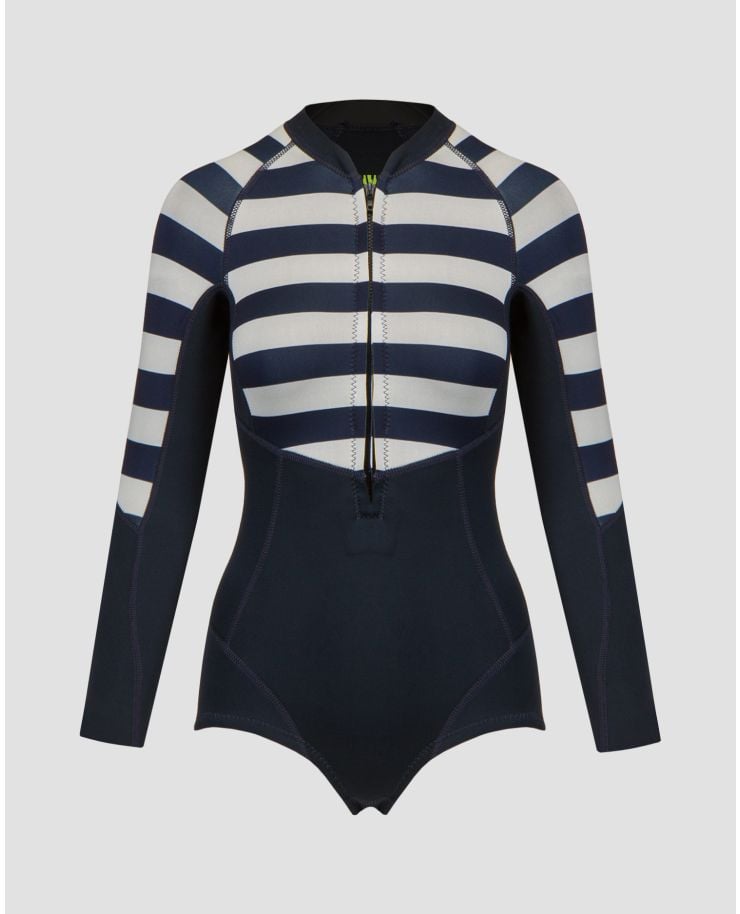 Women's navy blue and white Helly Hansen Waterwear Longsleeve Wetsuit
