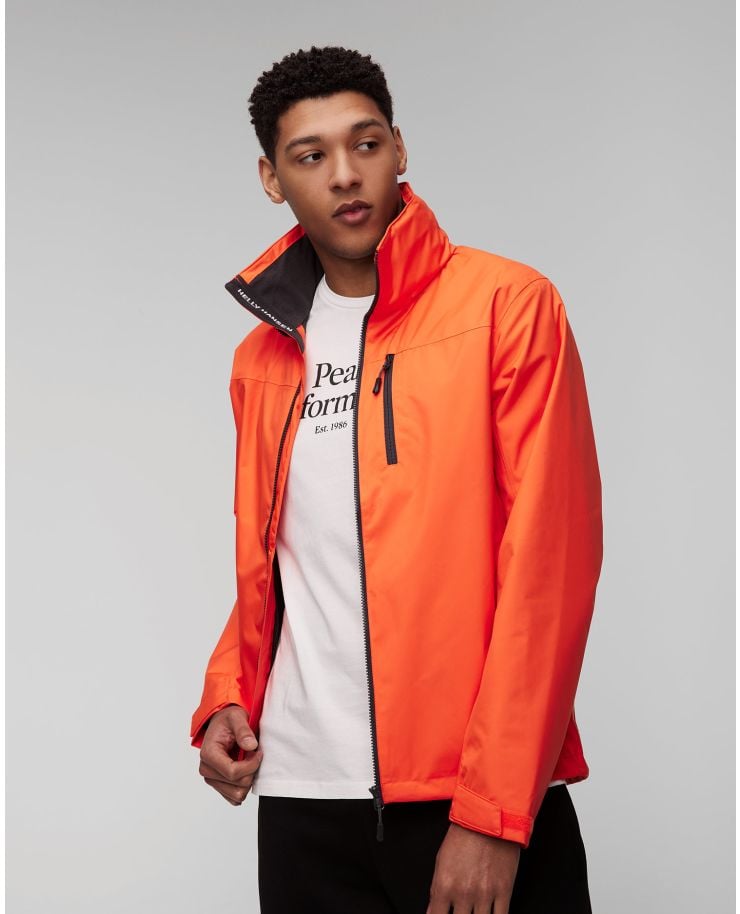 Helly Hansen Crew Hooded Jacket 2.0 Segeljacke für Herren in Orange