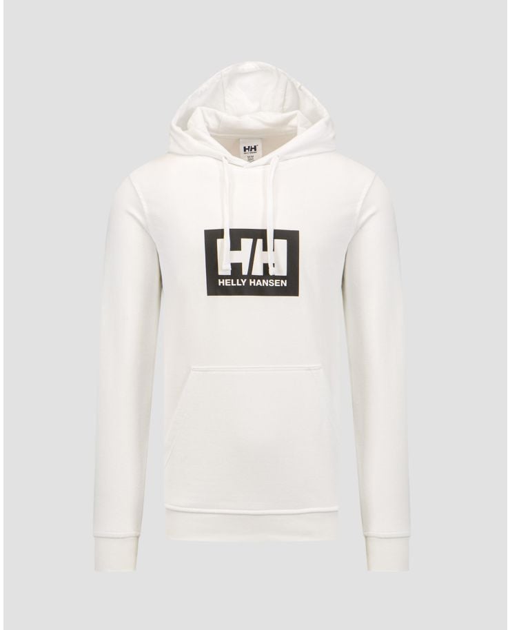 Sweat-shirt blanc pour hommes Helly Hansen HH Box Hoodie