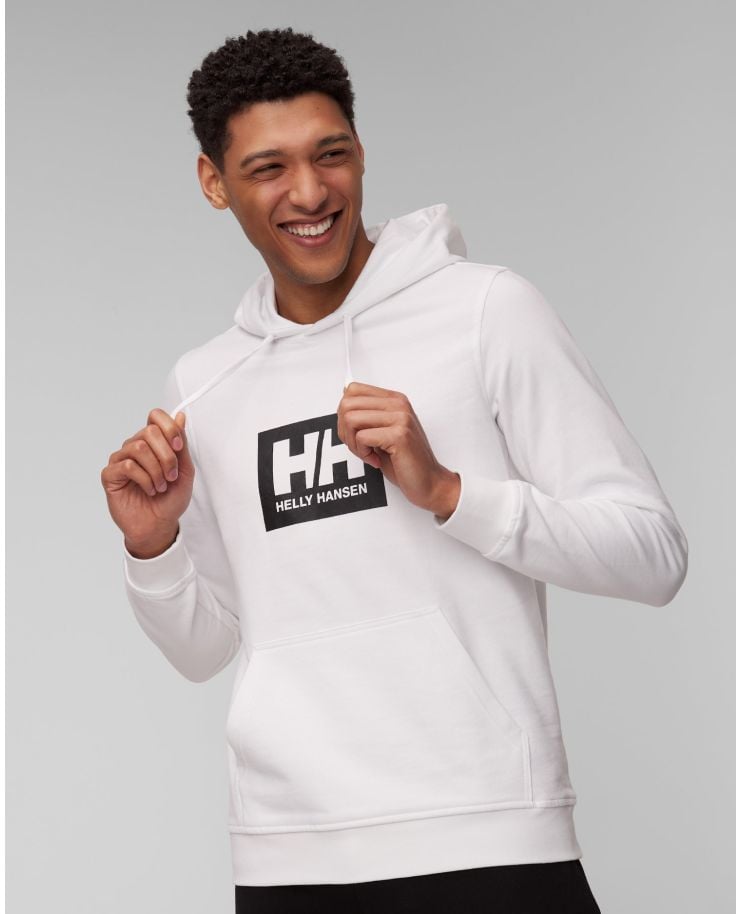 Men's white Helly Hansen HH Box Hoodie