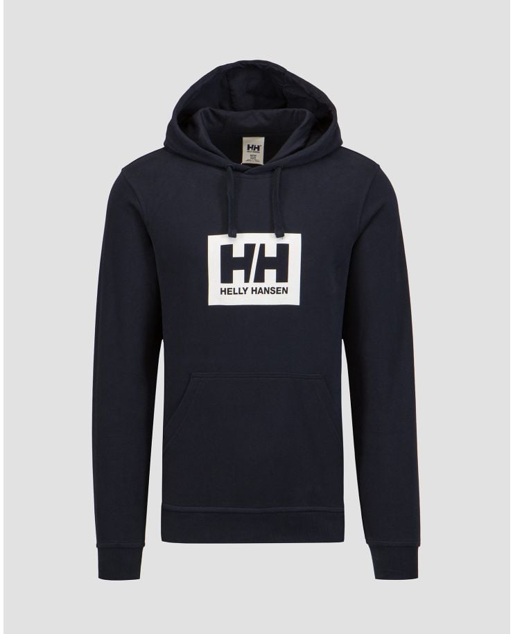 Sweat-shirt bleu marine pour hommes Helly Hansen HH Box Hoodie