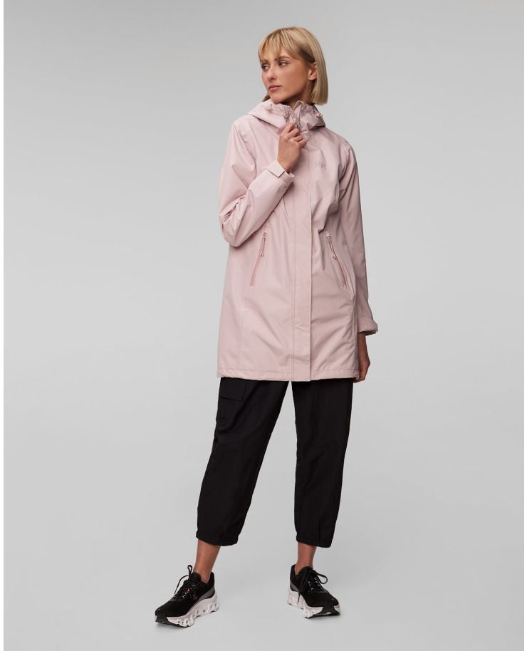 Cappotto rosa da donna Helly Hansen Voyage Raincoat