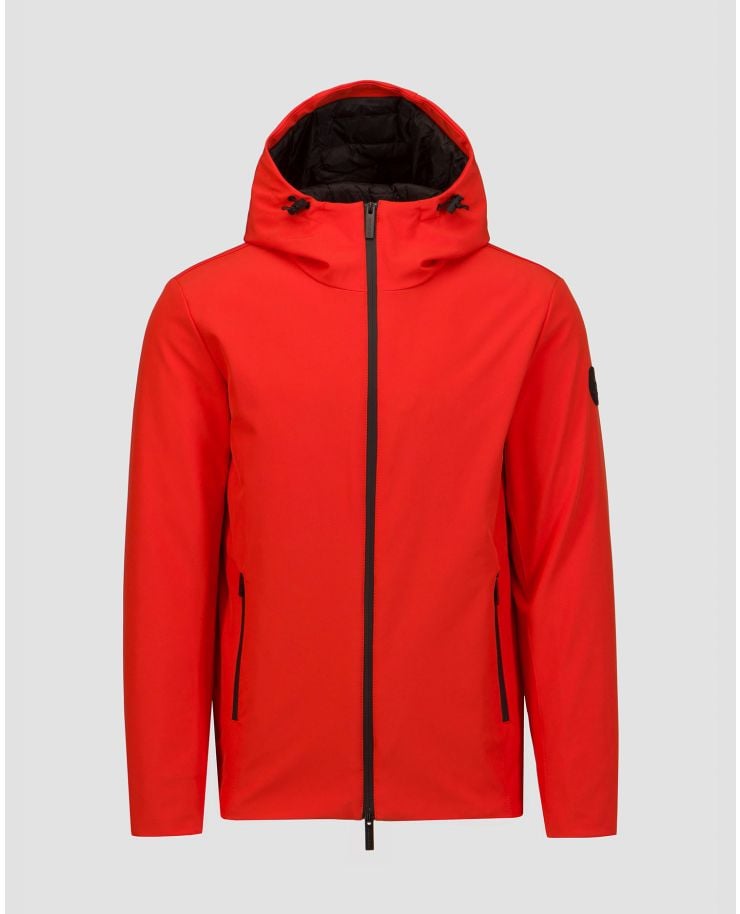 Giacca rossa da uomo Woolrich Pacific Soft Shell Jacket