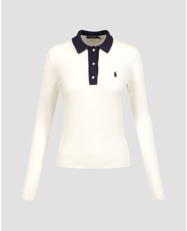 Bílý dámský svetr Ralph Lauren RLX Golf