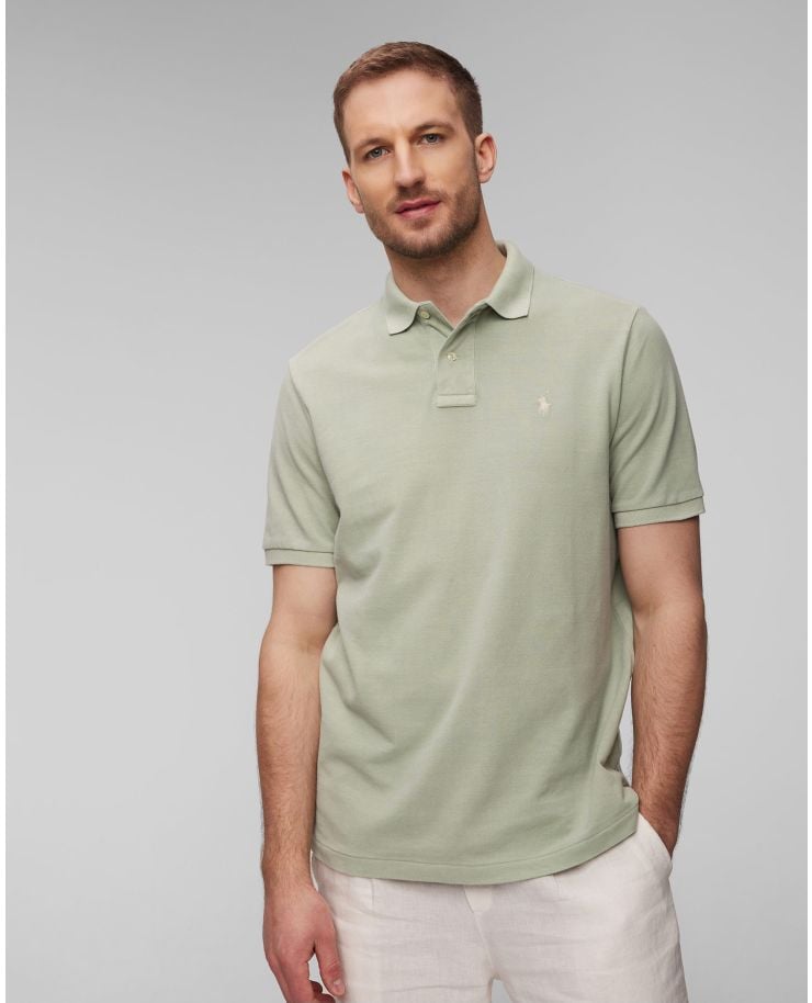 Tricou polo verde pentru bărbați Polo Ralph Lauren