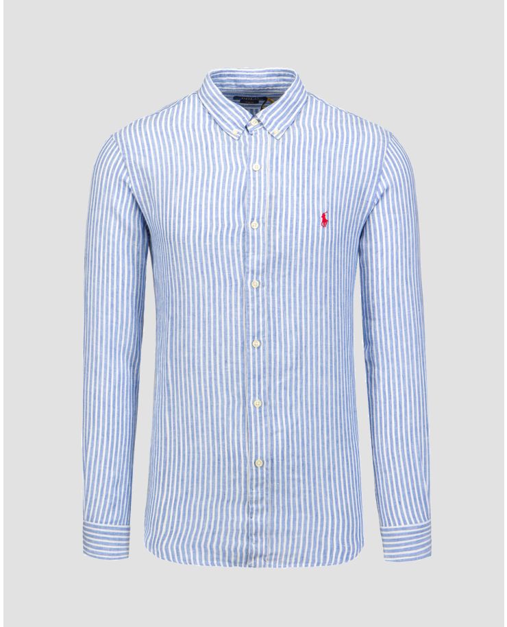 Lněná košile Polo Ralph Lauren