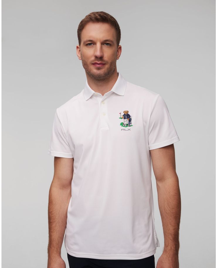 Polo bianca da uomo Ralph Lauren RLX Golf