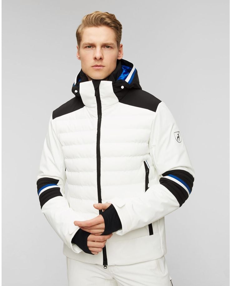 Men's white ski jacket Toni Sailer Dylan