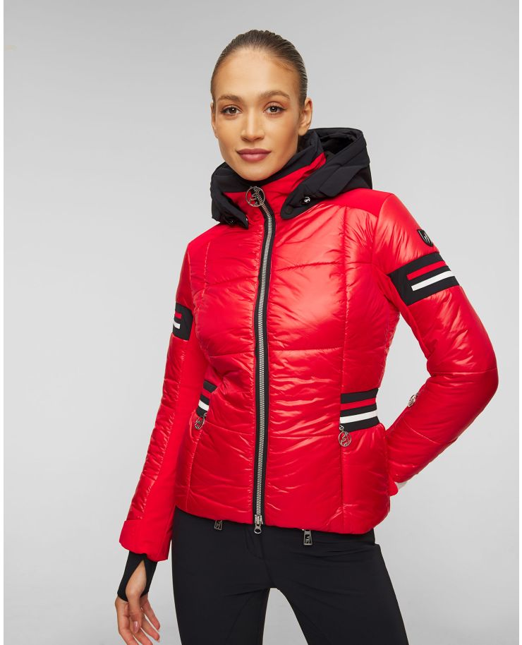 Women's red ski jacket Toni Sailer Nana