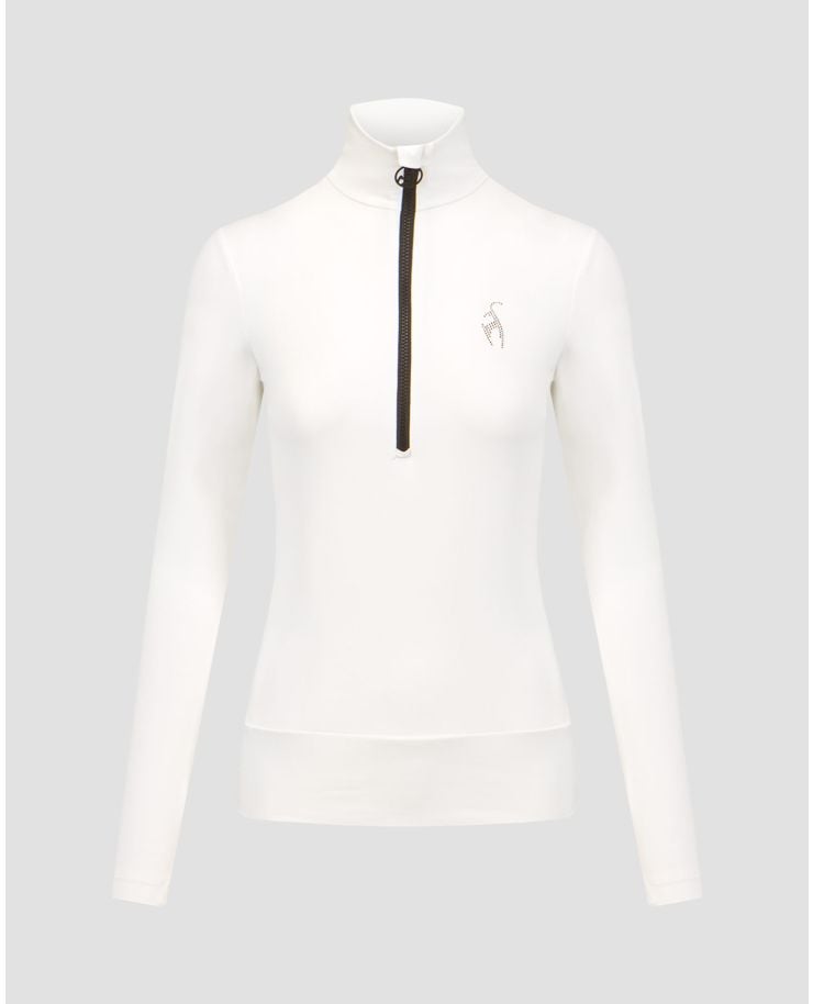 Sweat-shirt blanc pour femmes Toni Sailer Wieka Special