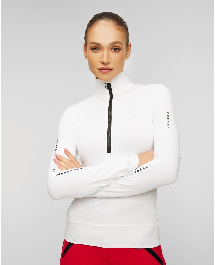 Sweat-shirt blanc pour femmes Toni Sailer Wieka Special