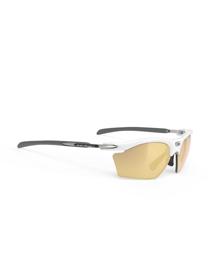 RUDY PROJECT RYDON SLIM WHITE GLOSS - MULTILASER GOLD Brille