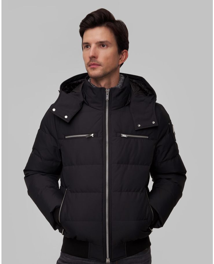 Moose Knuckles Cloud Bomber Neoshear Daunenjacke für Herren in Schwarz