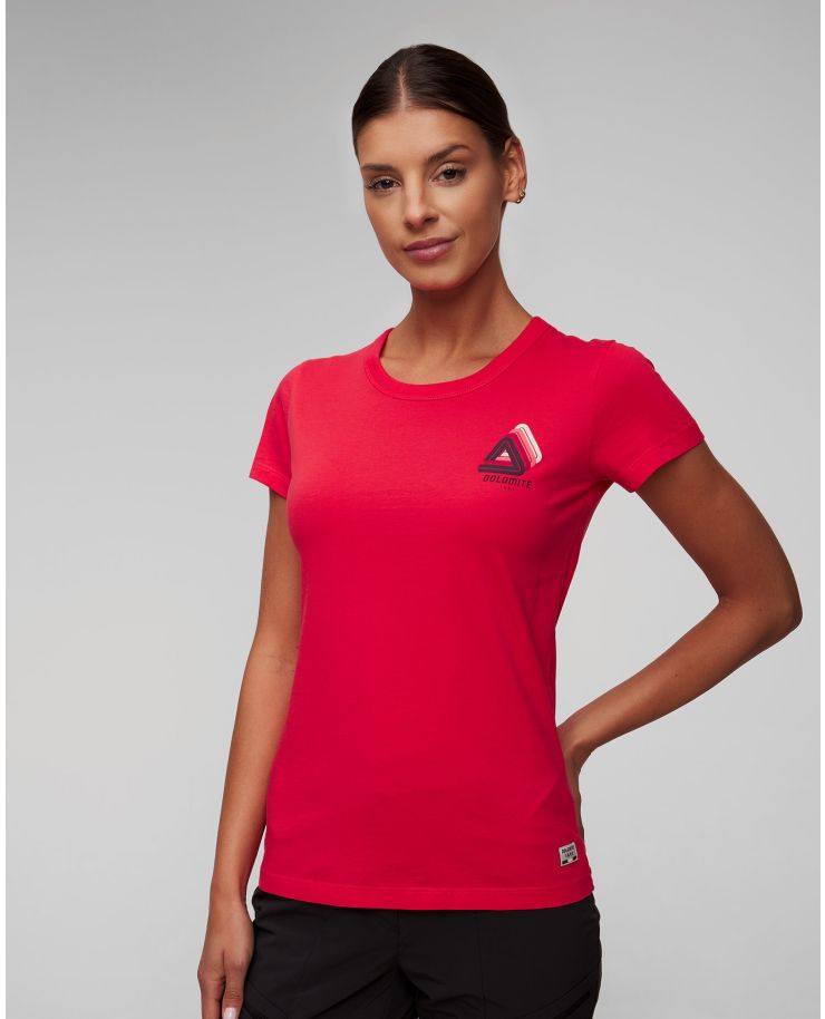 Dolomite Gard G SS Damen-T-Shirt in Rot