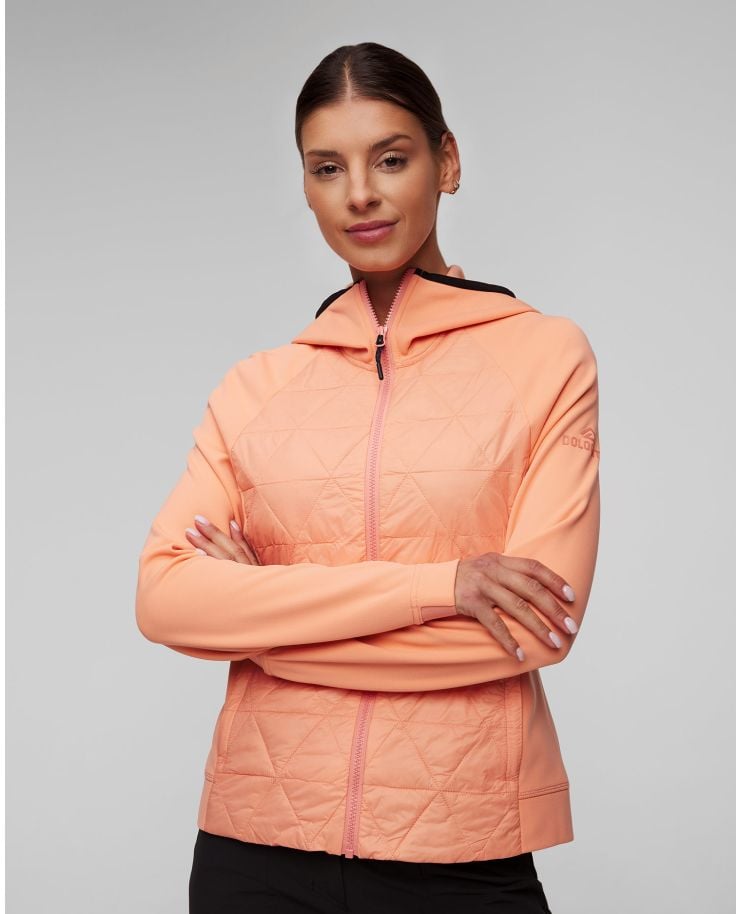 Women's orange hybrid jacket Dolomite Latemar Hybrid Insu
