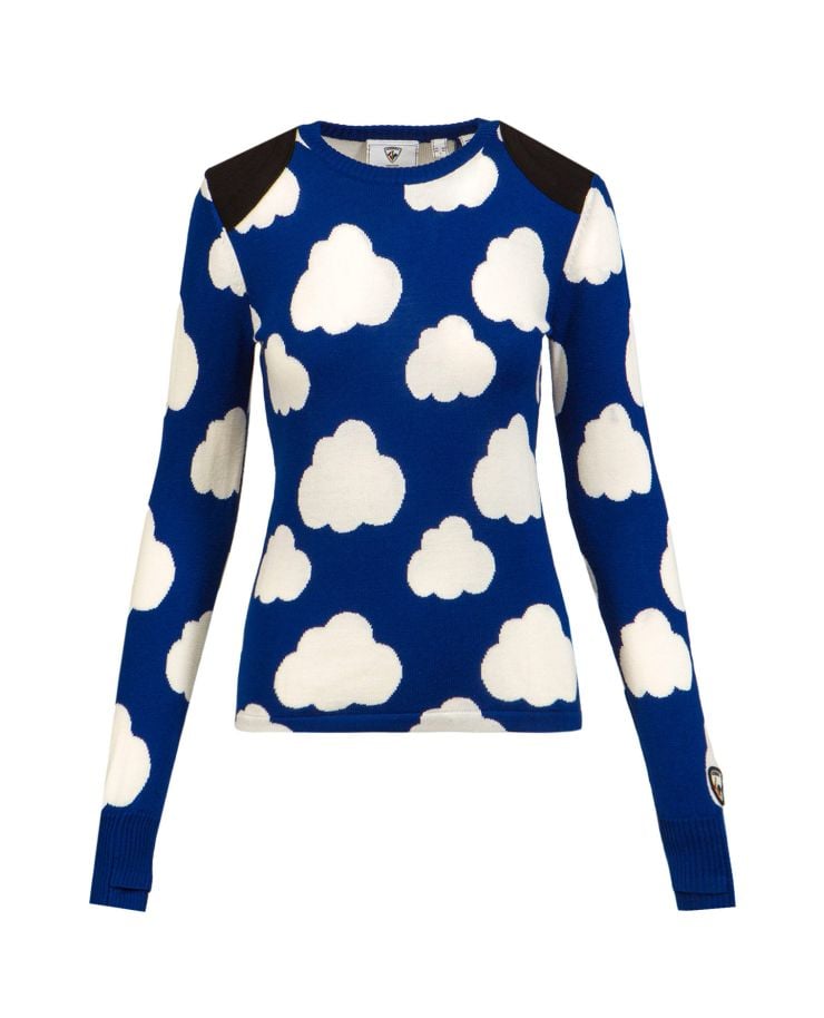 Maglione in lana ROSSIGNOL POETIC SKY ROUND NECK