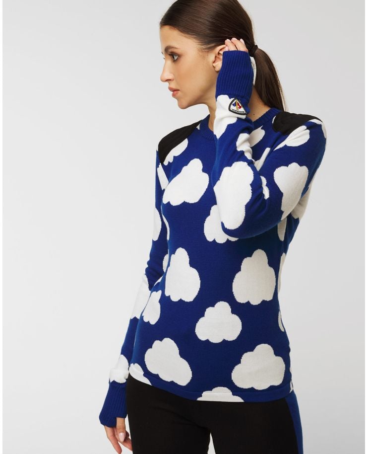 Maglione in lana ROSSIGNOL POETIC SKY ROUND NECK