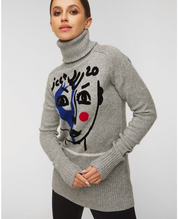 Sweter wełniany ROSSIGNOL LYNN LONG
