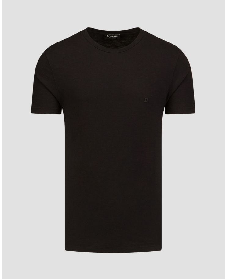 Černé pánské tričko Dondup