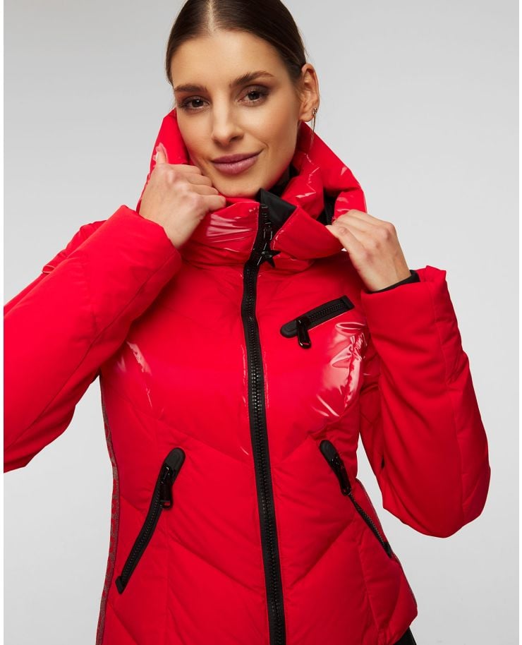 Red ski jacket Goldbergh Moraine