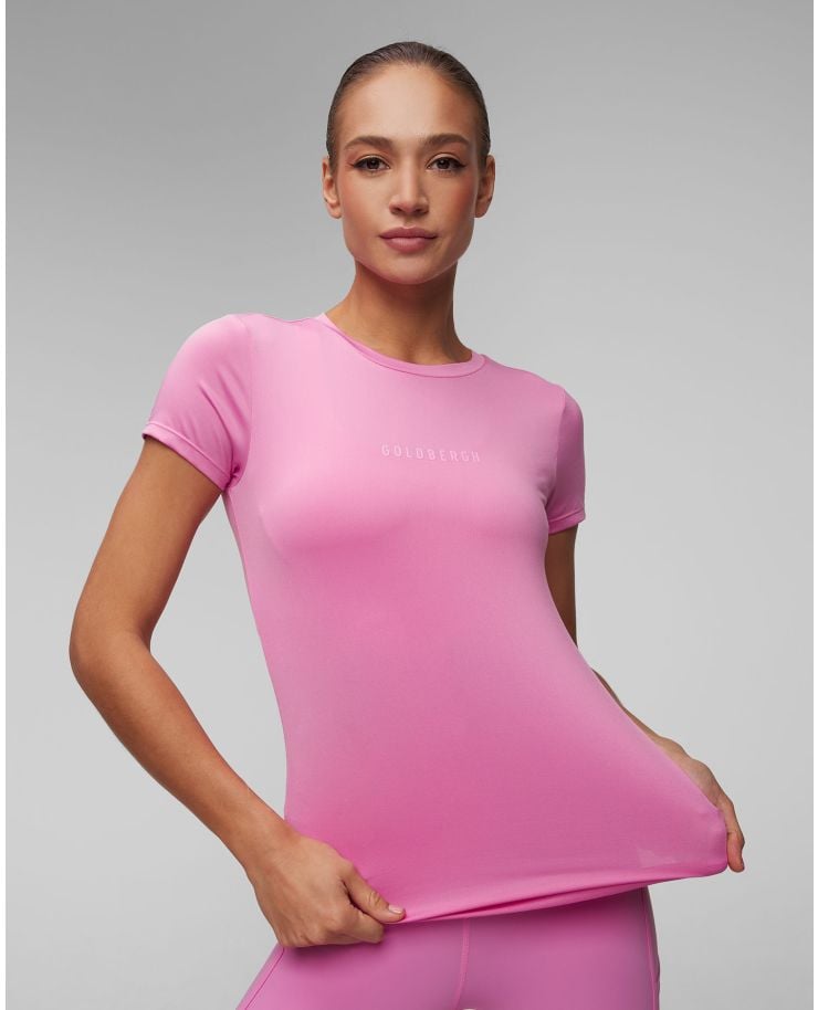Růžové tričko dámské Goldbergh Avery