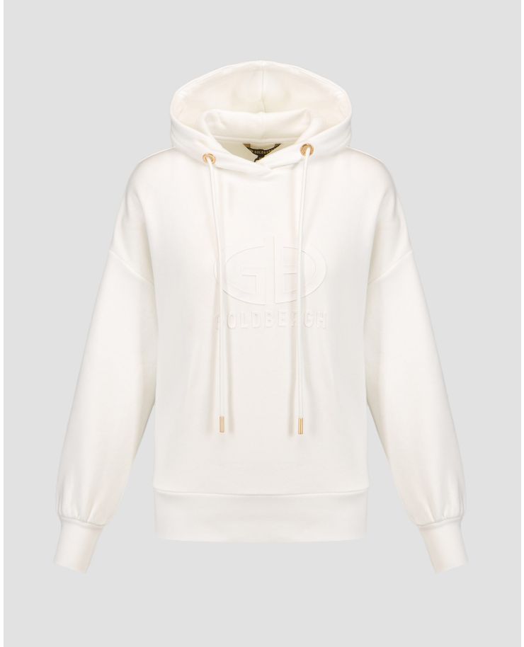 White hooded sweatshirt Goldbergh Harvard