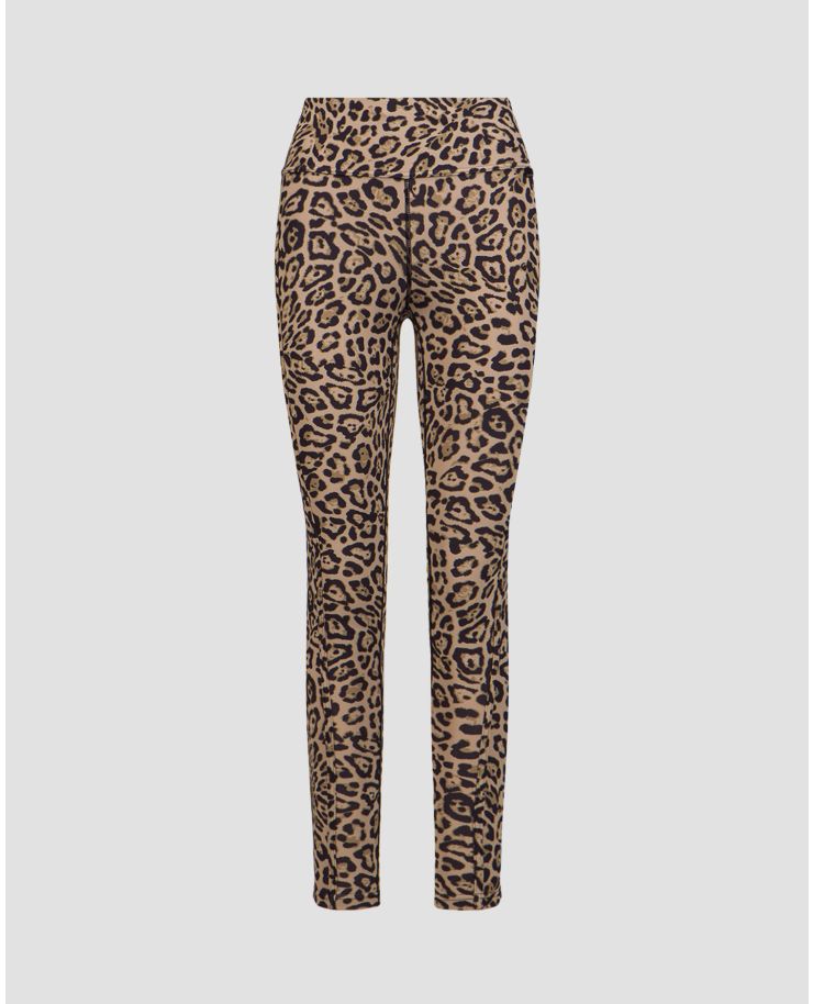 Leggings with panther print Goldbergh Marcia