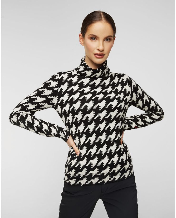 Golf wełniany PERFECT MOMENT HOUNDSTOOTH