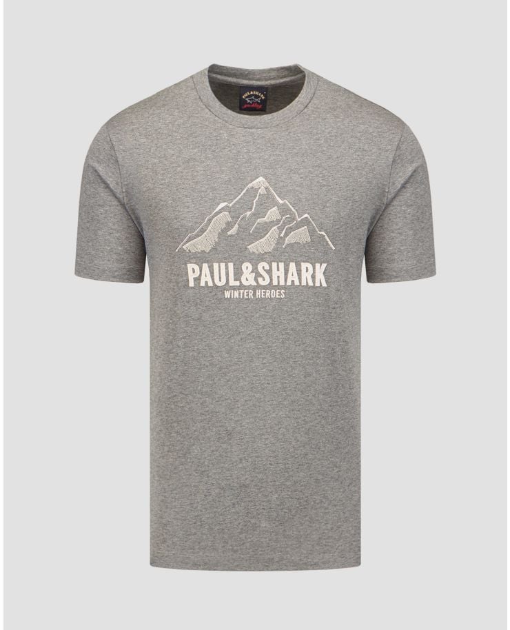 T-shirt męski Paul&Shark Szary