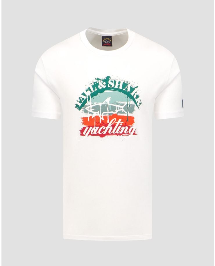 Blanc T-shirt pour hommes Paul&Shark
