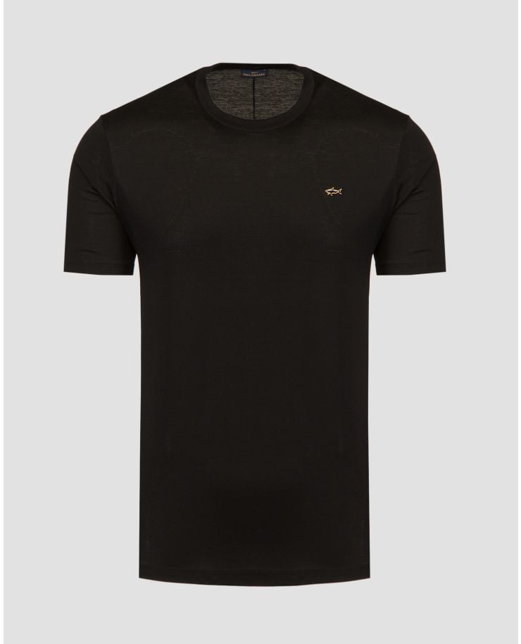 T-shirt noir pour hommes Paul&Shark 