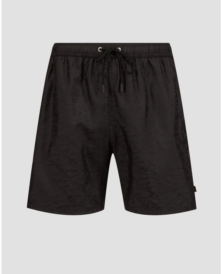 Shorts da bagno neri da uomo Paul&Shark