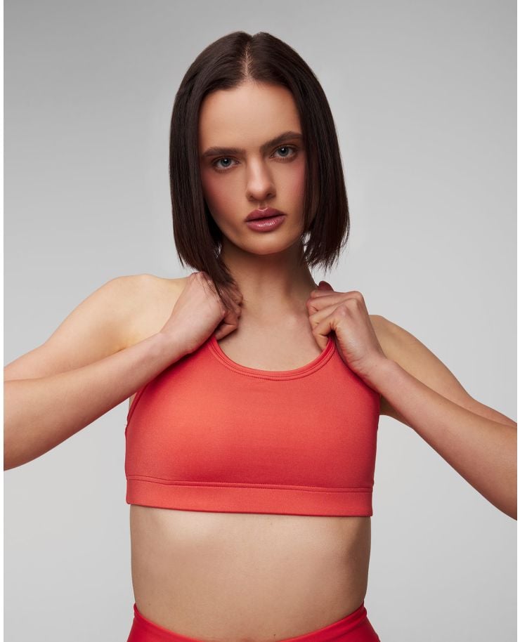 Women's coral Casall Iconic Sports Bra