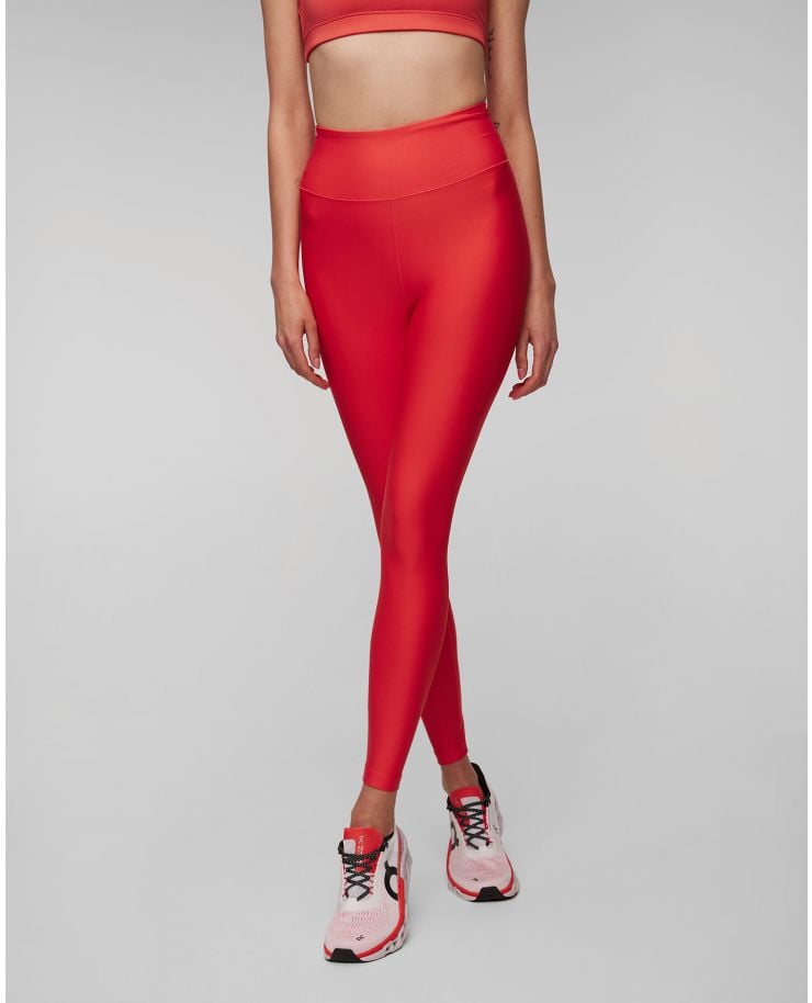 Women’s coral Casall Graphic High Waist Tights 