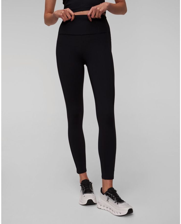 Women's black high waist leggings Casall Corset Ultra High Waist Tights
