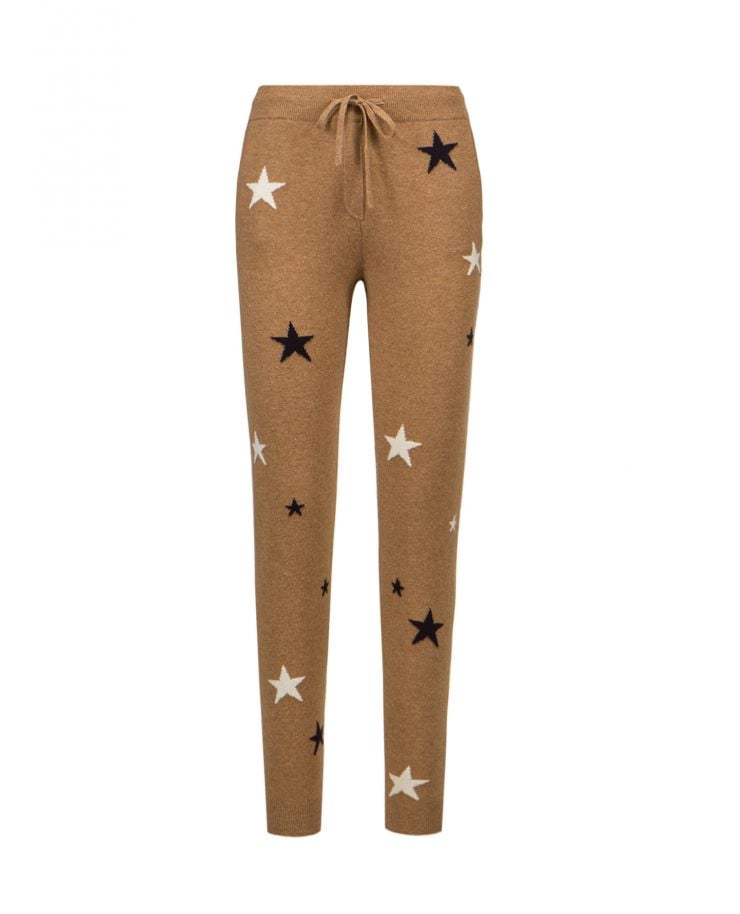 Spodnie kaszmirowe CHINTI & PARKER STAR TRACK PANTS