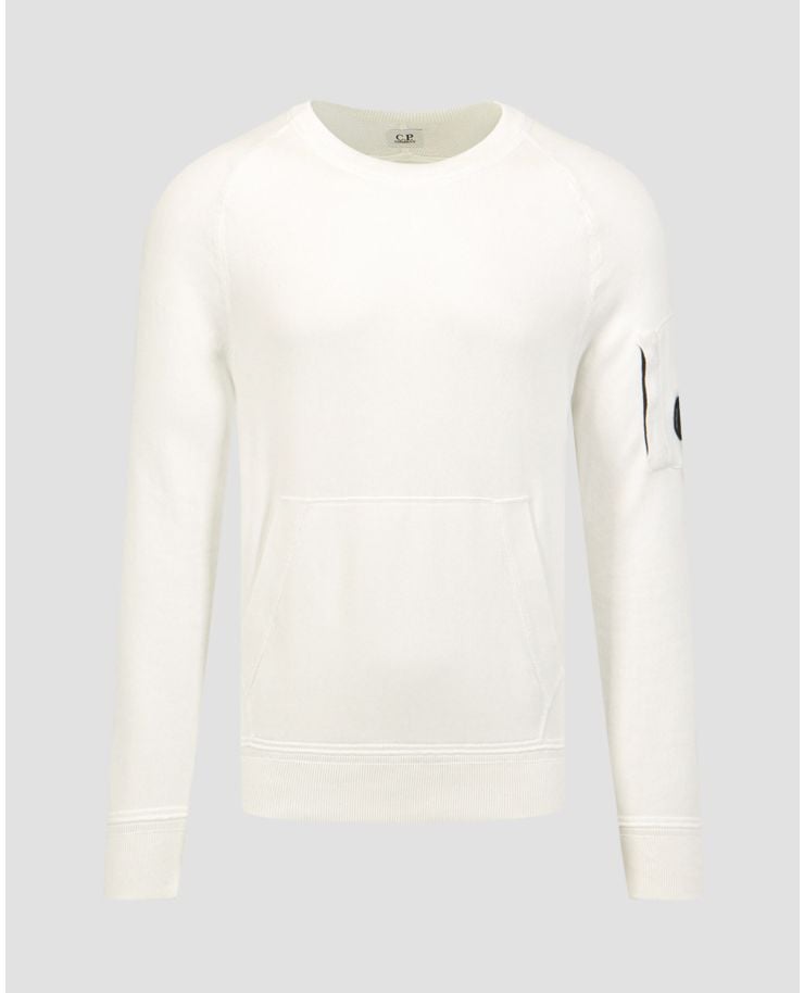 Pánsky biely sveter C.P. Company