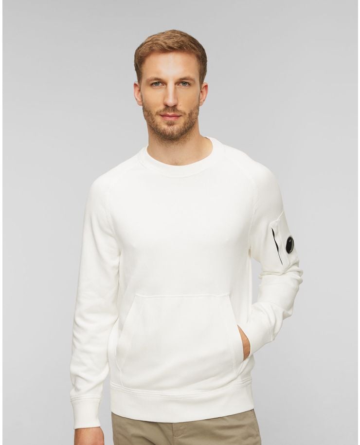 Biały sweter męski C.P. Company