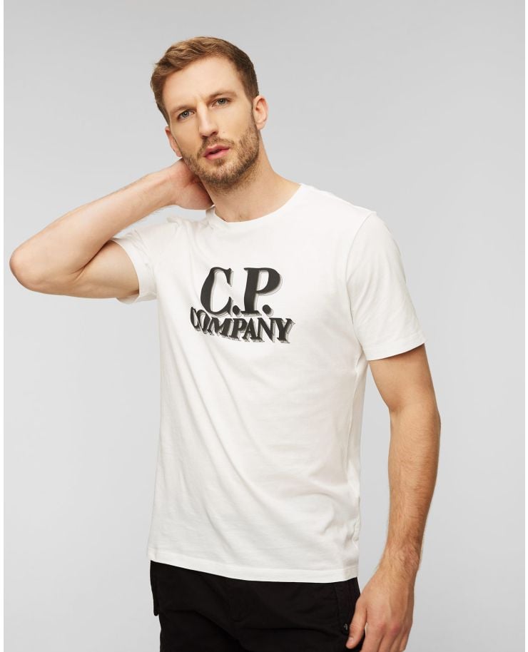 Pánské bílé tričko C.P. Company